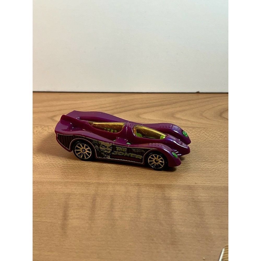 Hot Wheels Batman Power Pistons Loose - 1:64 - Purple 2014 - The Joker